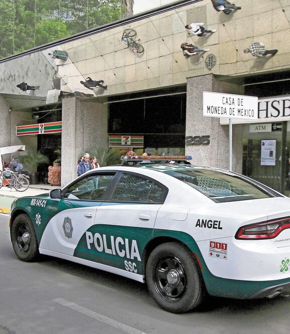 La Corte expuso que la SSC está a
cargo del balizamiento de patrullas. Archivo El Universal