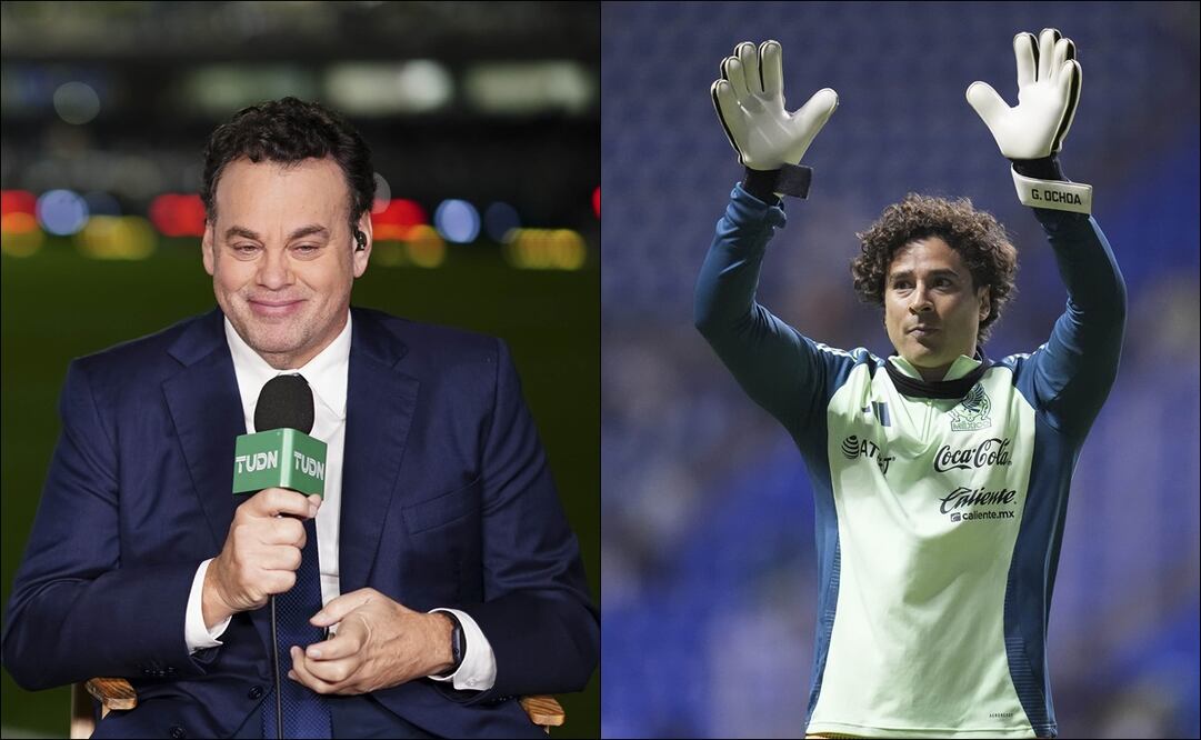 David Faitelson recomendó que Guillermo Ochoa sea nuevo portero de los Pumas y les recordó que no tiene club / FOTOS: Imago7