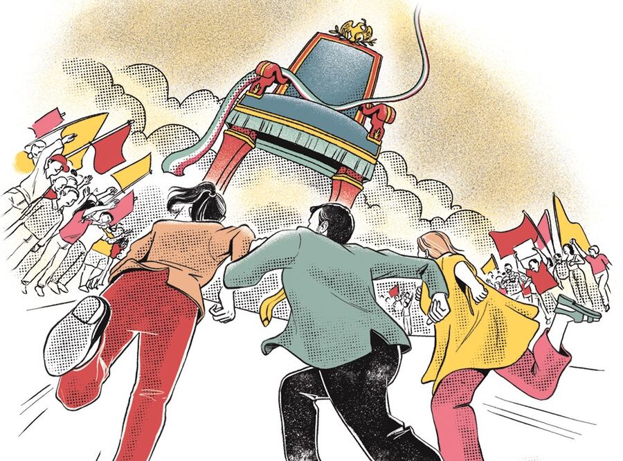 La elección más grande de la historia, tras la campaña más violenta. Ilustración de Ani Cortés