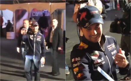 VIDEO: "Viejo sabroso", el grito de los mexicanos para Checo Pérez en Las Vegas