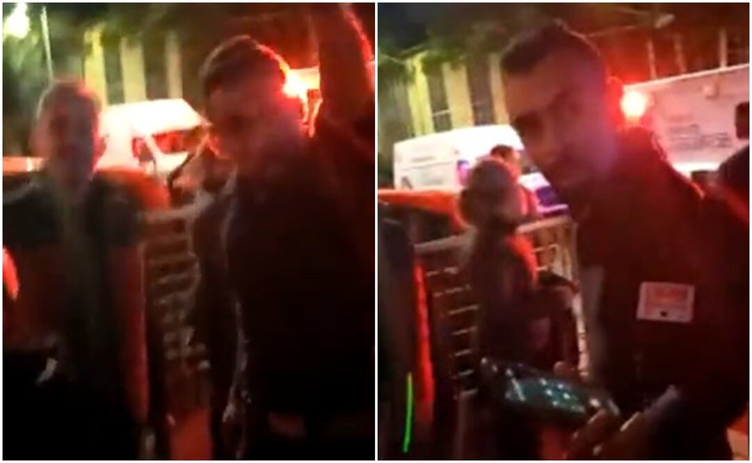 La agresión quedó grabada en video. Foto: Tomada de video