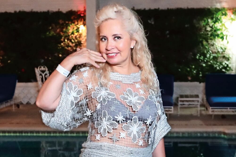 Aunque no deja de lado su sonrisa, la productora acepta que está cansada. (FOTO: ARIEL OJEDA. EL UNIVERSAL)