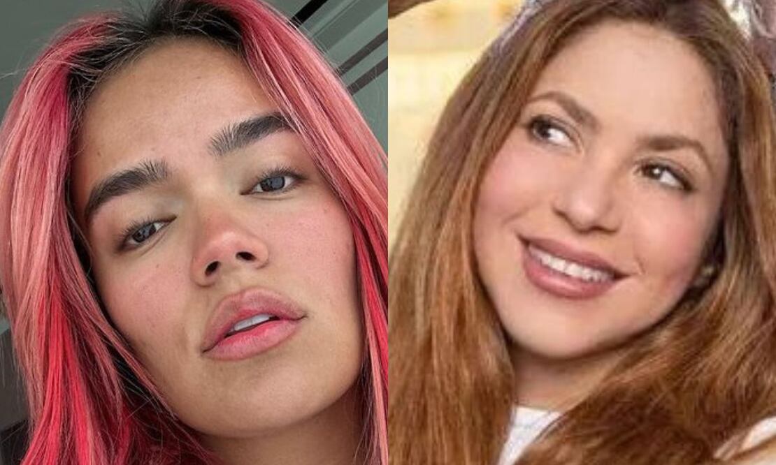 Karol G y Shakira. Fuente: producción Universal.
