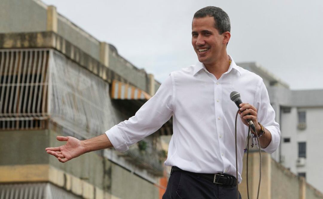 El jefe del Parlamento opositor, Juan Guaidó (Foto: AP)