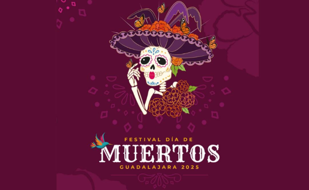 Desfile de Día de Muertos en Guadalajara (23/10/2025). Foto: Captura de pantalla