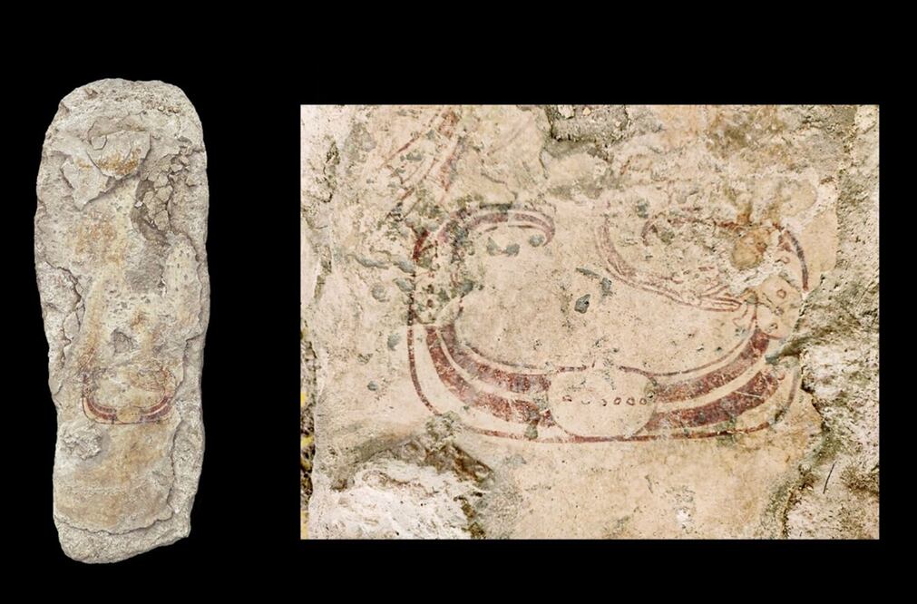 Estructura de la Acrópolis de Ek’ Balam.
Foto: INAH