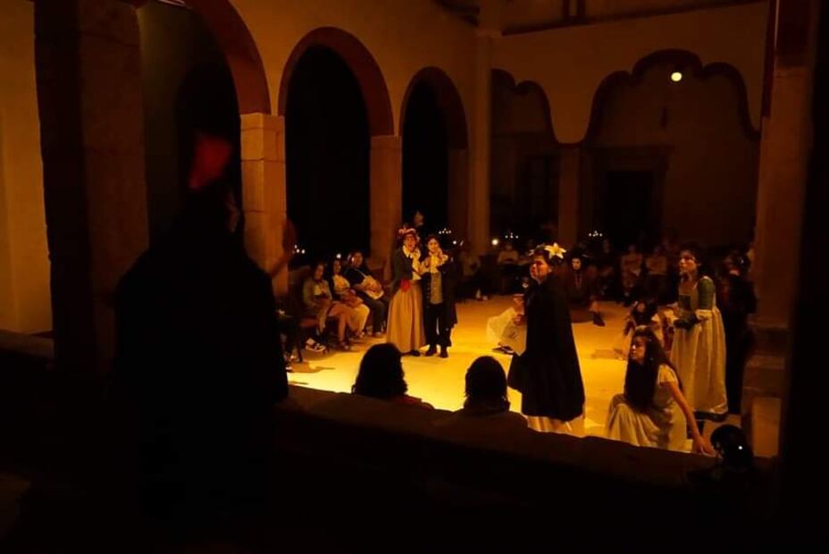 Aspectos de la obra "La Noche de las Alienadas". Fotos: Cristopher Cabello/EL UNIVERSAL.