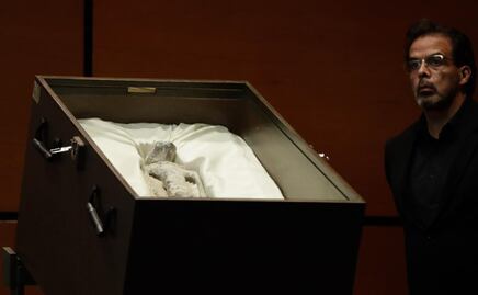 UNAM se deslinda de dichos de Maussan sobre cuerpos "no humanos" presentados en San Lázaro