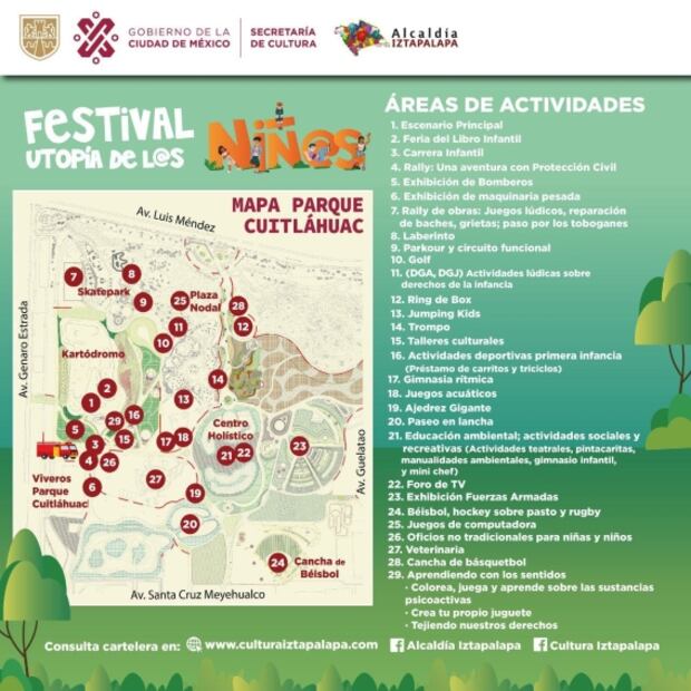 Realizan en Iztapalapa el Festival de Los Niños con actividades deportivas, talleres y conciertos