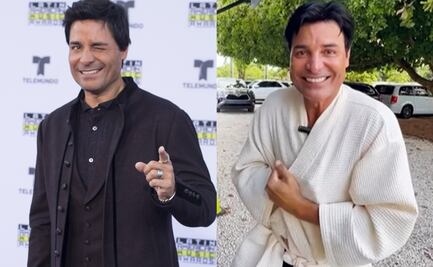 Chayanne sorprende a sus fans al aparecer en bata de baño en un gesto seductor