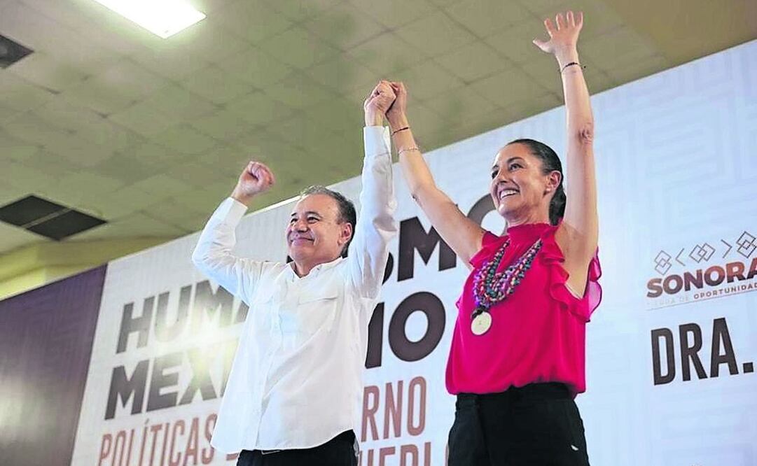 La mandataria ofreció una conferencia en Sonora, Foto: Especial
