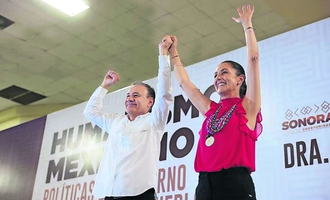 La mandataria ofreció una conferencia en Sonora, Foto: Especial