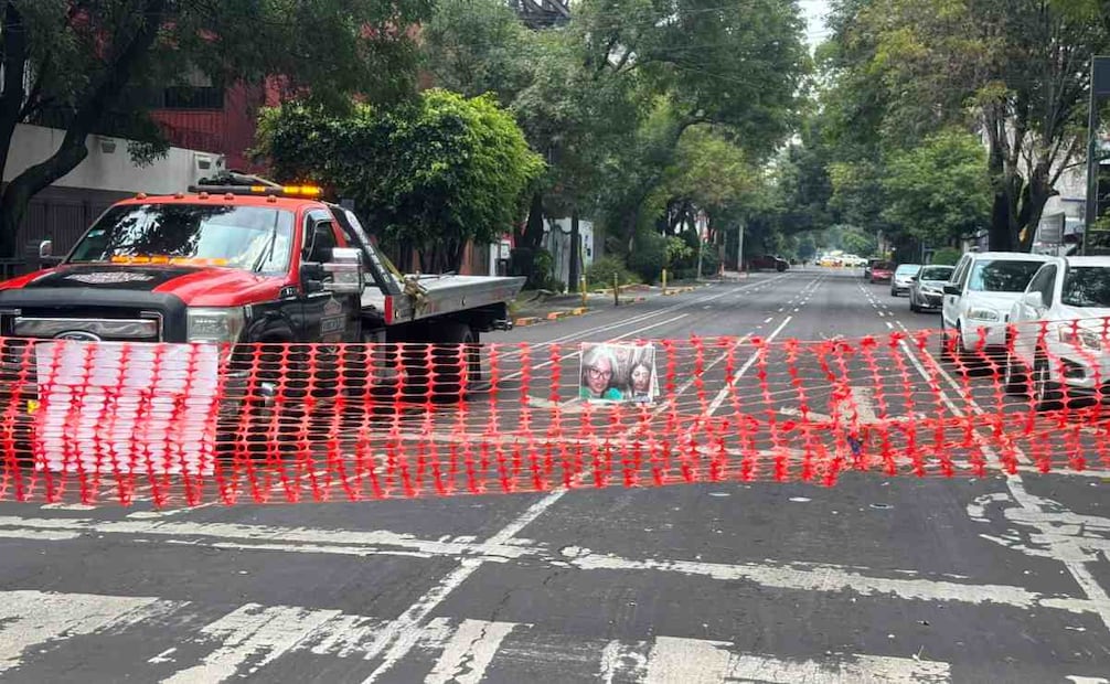 Dani comentó que el plantón se mantendrá hasta que se actúe contra la mujer que cambió las chapas de su casa. Foto: Juan Carlos Williams / EL UNIVERSAL