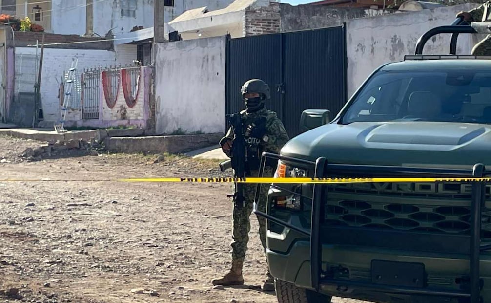 Acordonan zona de ataque armado en Sinaloa (17/03/2026). Foto: Especial