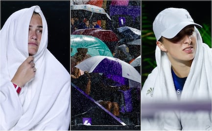 WTA Finals Cancún: Posponen la jornada del sábado debido a la lluvia; la mayoría se juega el domingo