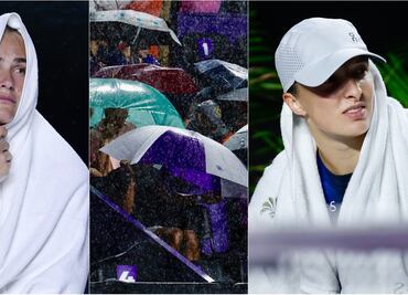 WTA Finals Cancún: Posponen la jornada del sábado debido a la lluvia; la mayoría se juega el domingo