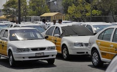 Taxistas amagan con movilización hoy en el AICM  