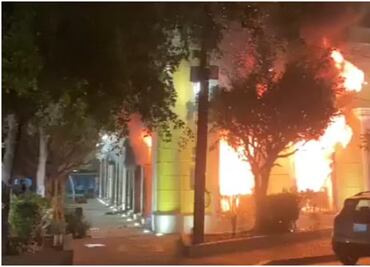 Reportan incendio en el Museo de Arte de Mazatlán, Sinaloa; no hay lesionados
