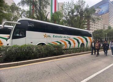 Metrobús Línea 7 mantiene servicio suspendido por manifestación a 10 años del caso Ayotzinapa