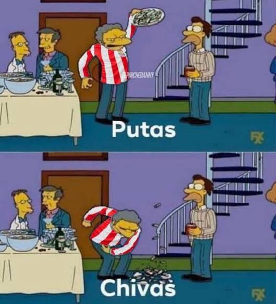 Los mejores MEMES de la derrota de Chivas