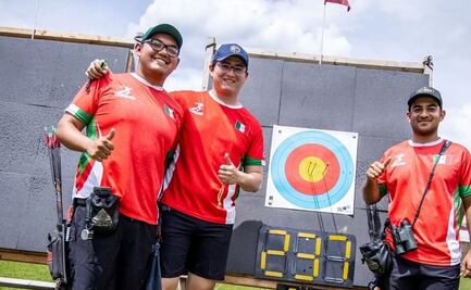Arqueros mexicanos se quedan con la medalla de plata en la Copa del Mundo de Tiro con Arco