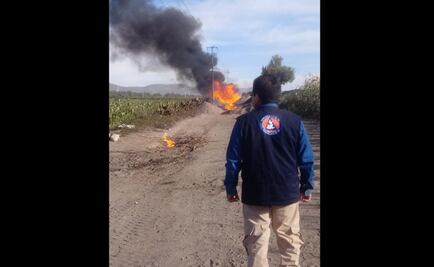 Explosión de ducto en Puebla deja 6 heridos