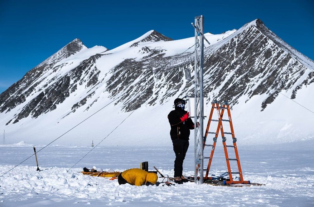 Pese a que se detectaron casos en 2020, han sido contados los brotes de Covid-19 en la zona. Foto: EFE/ Instituto Antártico Chileno