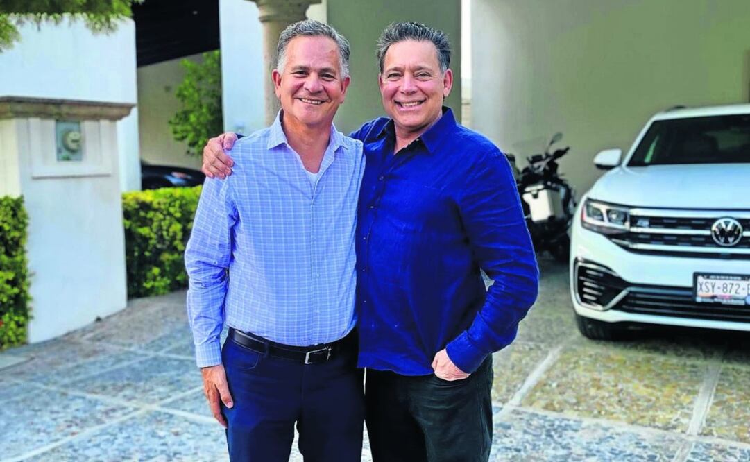 Eugenio Hernández (der.) Foto: Especial