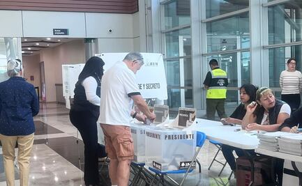 Retraso en casilla especial del AIFA; votación inicia tarde