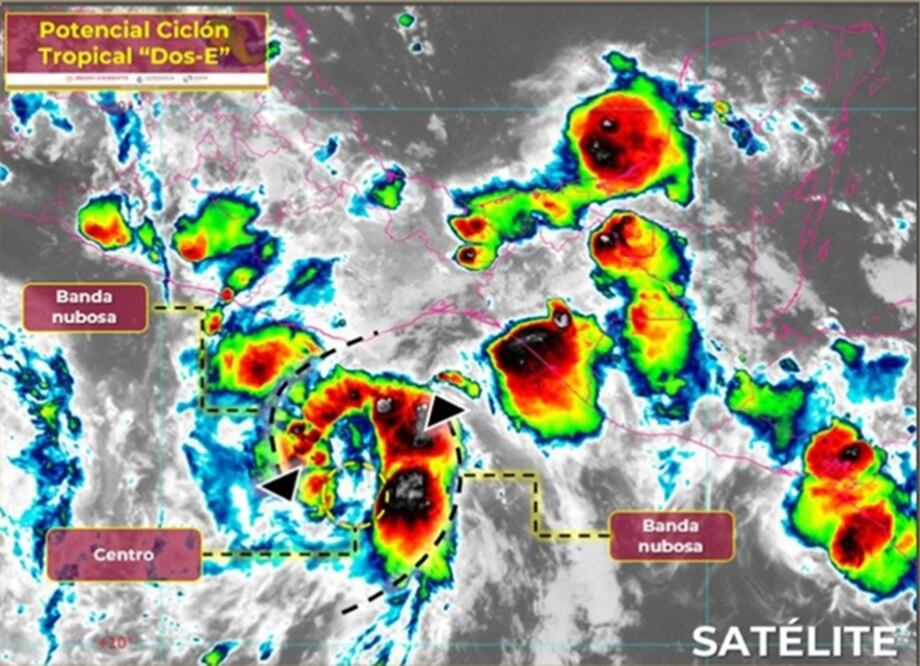 Foto: Tomada del Twitter de @conagua_clima