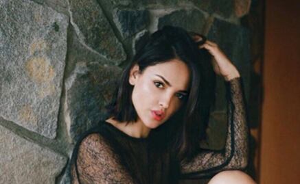 Eiza González muestra su figura en transparencia 