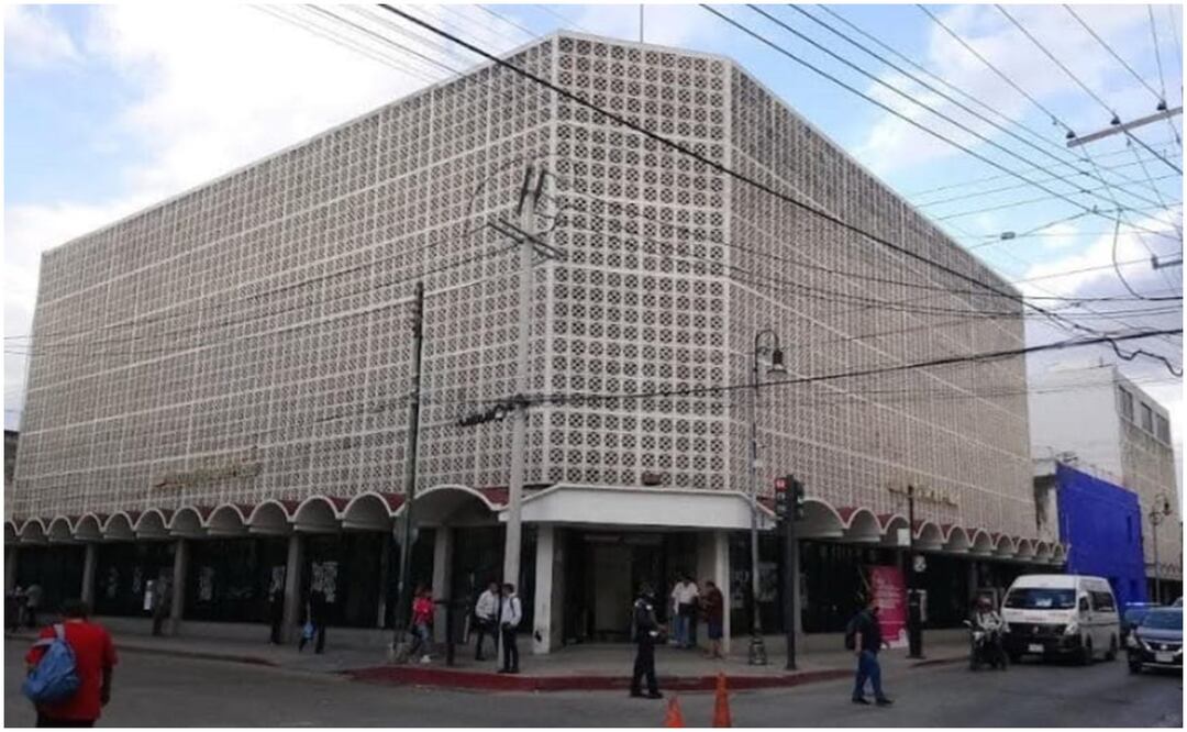 El hecho se registró en el Monte de Piedad, ubicado en la esquina de la calle 69 con 58 en Mérida, Yucatán (23/01/2025). Foto: Especial