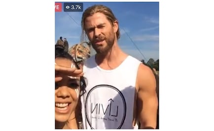 Finaliza rodaje de "Thor: Ragnarok" y elenco transmite en vivo