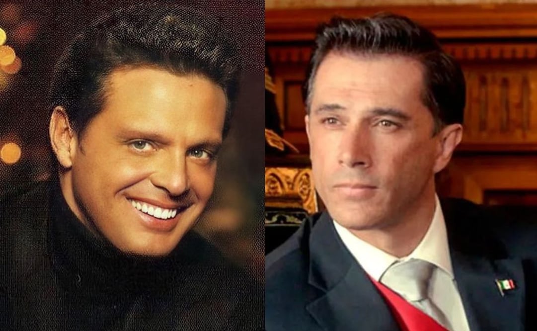 Luis Miguel y Sergio Mayer. Fuente: Instagram @luismigueldeluxe y @sergiomayerb