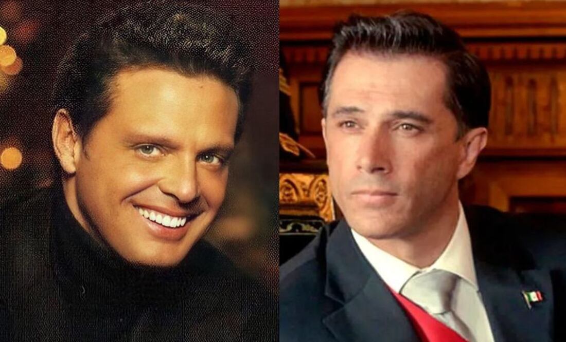 Luis Miguel y Sergio Mayer. Fuente: Instagram @luismigueldeluxe y @sergiomayerb