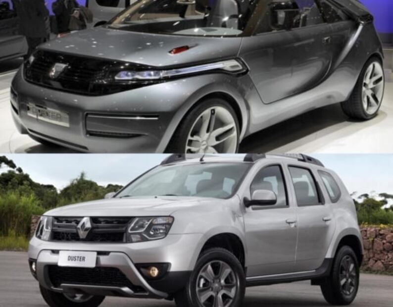 Del concepto a la realidad: 7 autos que se transformaron por completo 