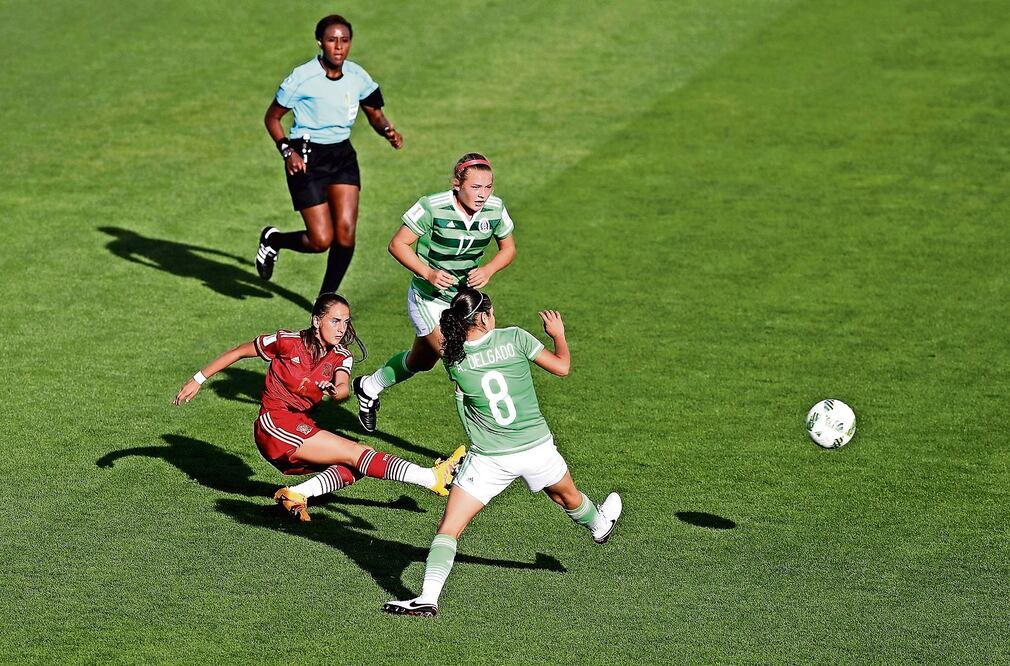 Las mexicanas se ponían al frente; poco duró el gusto y fueron igualadas (FIFA)