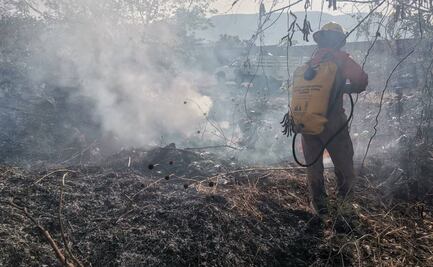 Combaten 9 incendios forestales en Chiapas; hay afectaciones en más de 2 mil hectáreas