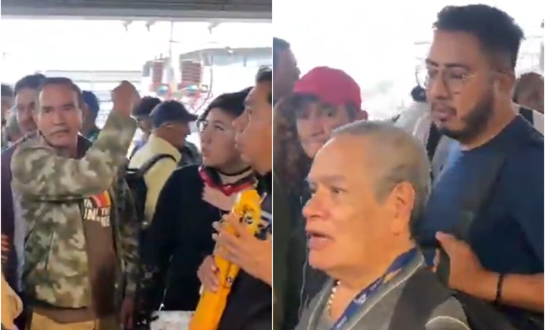 Caos en Trolebús de Santa Martha por explosión de pipa en Iztapalapa. Foto: Captura de video / Emilio Fernández/ EL UNIVERSAL