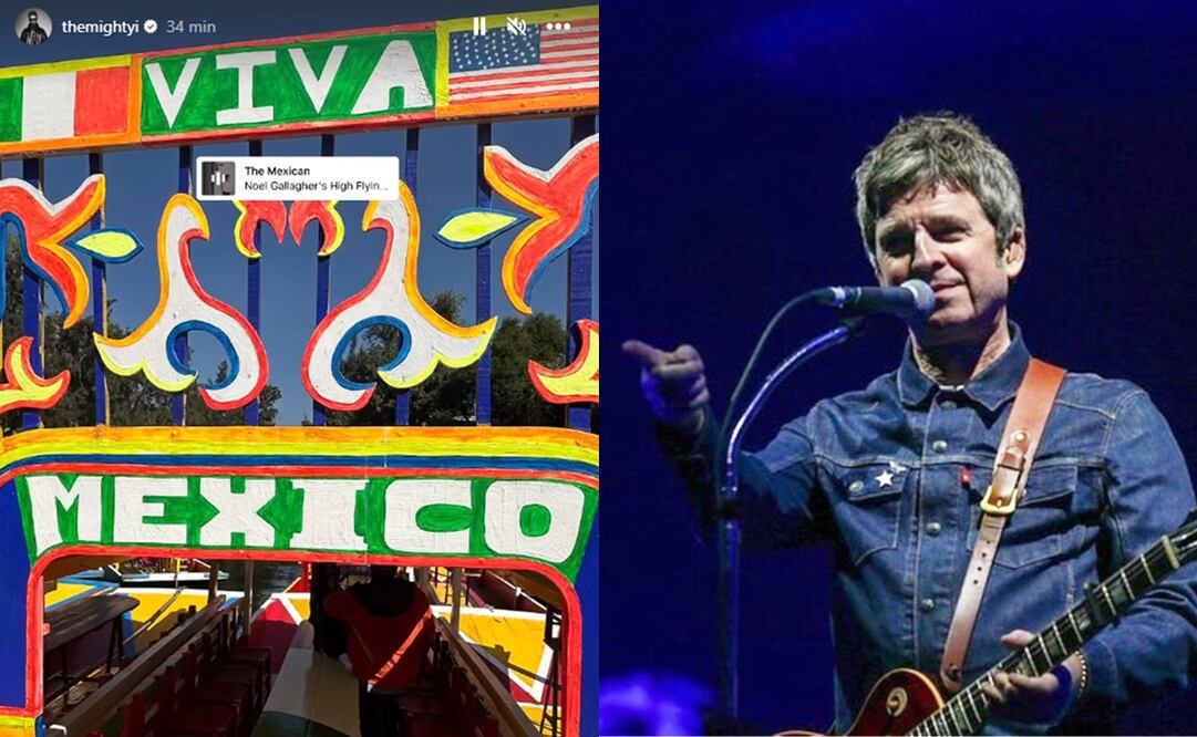 Noel Gallagher, exintegrante de Oasis, se presentó con su banda High Flying Birds en el Corona Capital.
Fotos: Instagram