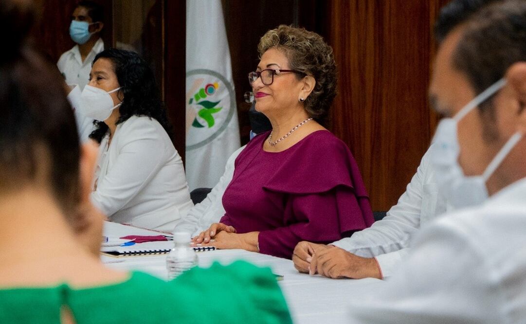 Adela Román Ocampo, alcaldesa de Acapulco. Foto: twitter @Adela_Roman