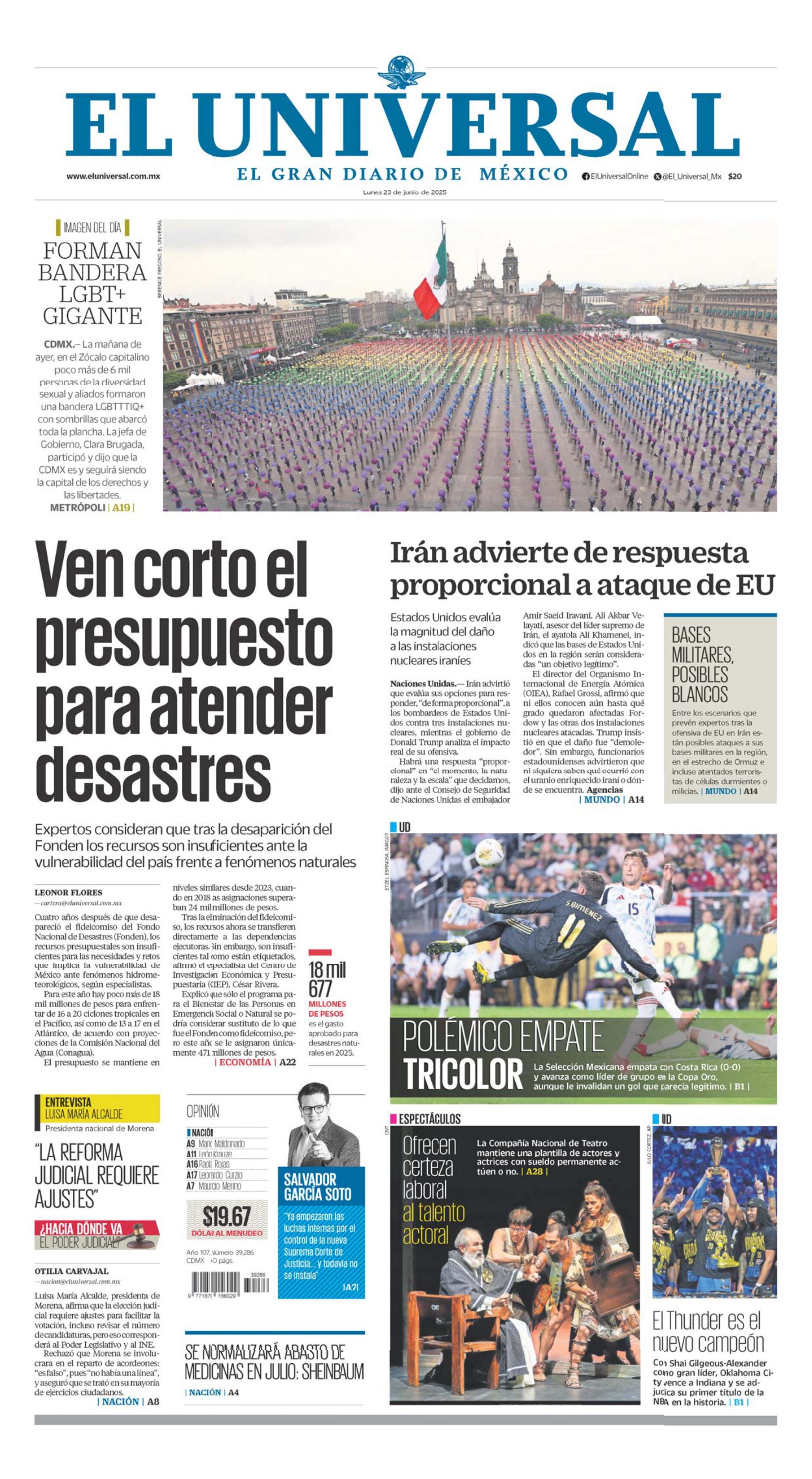 Portada impresa