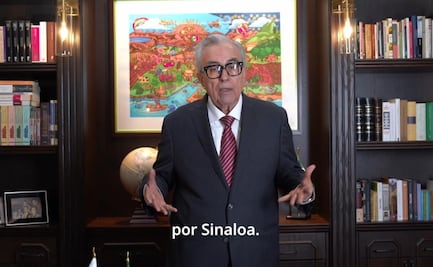 "Estoy de regreso, vamos a seguir gobernando"; Rubén Rocha Moya da su primer mensaje tras retomar el gobierno de Sinaloa