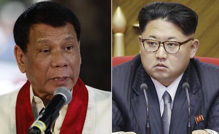 Presidente filipino Rodrigo Duterte llama "maníaco hijo de p..." a Kim Jong-un