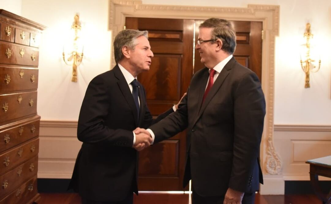Marcelo Ebrard visita Washington DC para afinar la Cumbre de Líderes de América del Norte. Foto: Relaciones Exteriores @SRE_mx