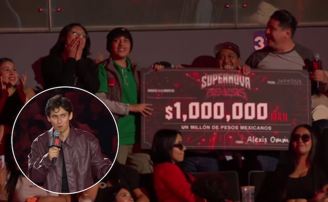 Supernova Génesis: influencer Alexis Omman regala 1 millón de pesos a familia; así fue el momento