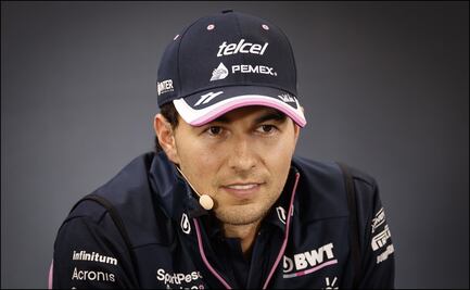 El mensaje de "Checo" Pérez tras dar positivo por Covid-19