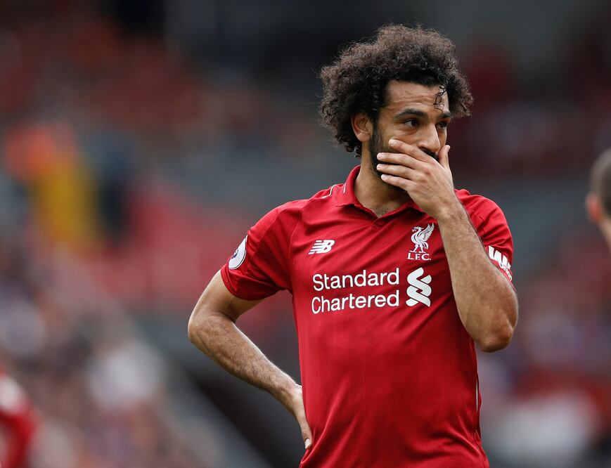 Mohamed Salah, atacante egipcio. Foto: Reuters