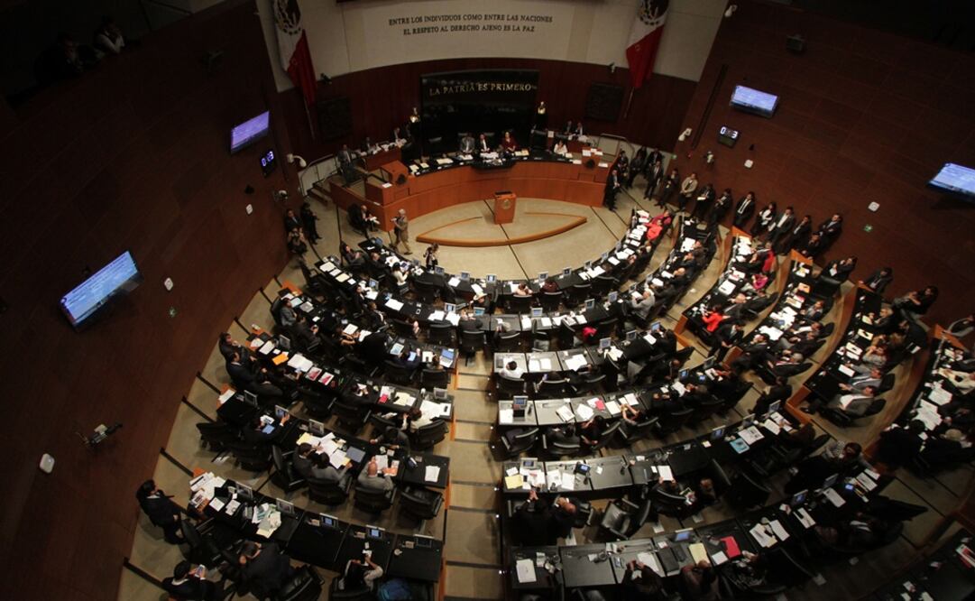 Senado de la República. Foto: Archivo/EL UNIVERSAL