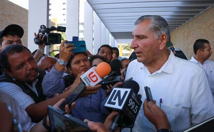 Adán Augusto López niega hacer campaña en su visita a Michoacán tras llamado del INE